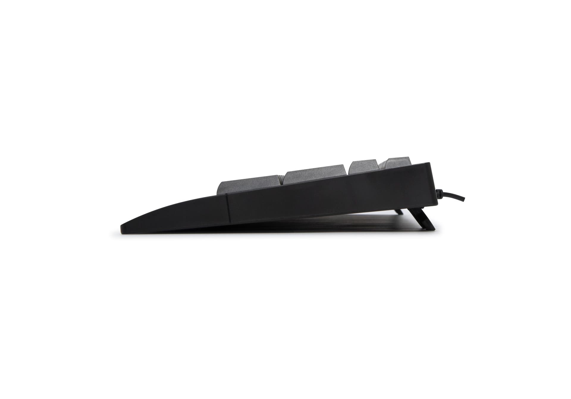 TASTATURA DELUX, cu fir, 104 taste, format standard, 7 RGB backlit, USB, negru, "K9852U-BK"x — miniatură