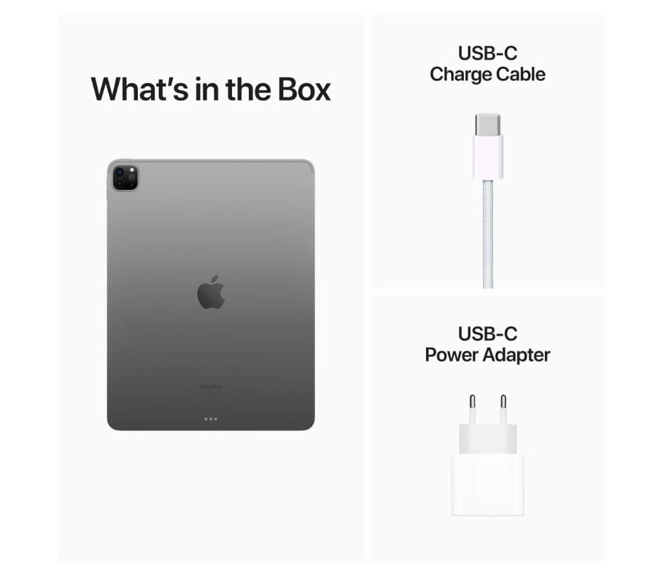 IPAD PRO(6th) 12.9 WiFi 128GB GREY "MNXP3FD/A" — miniatură