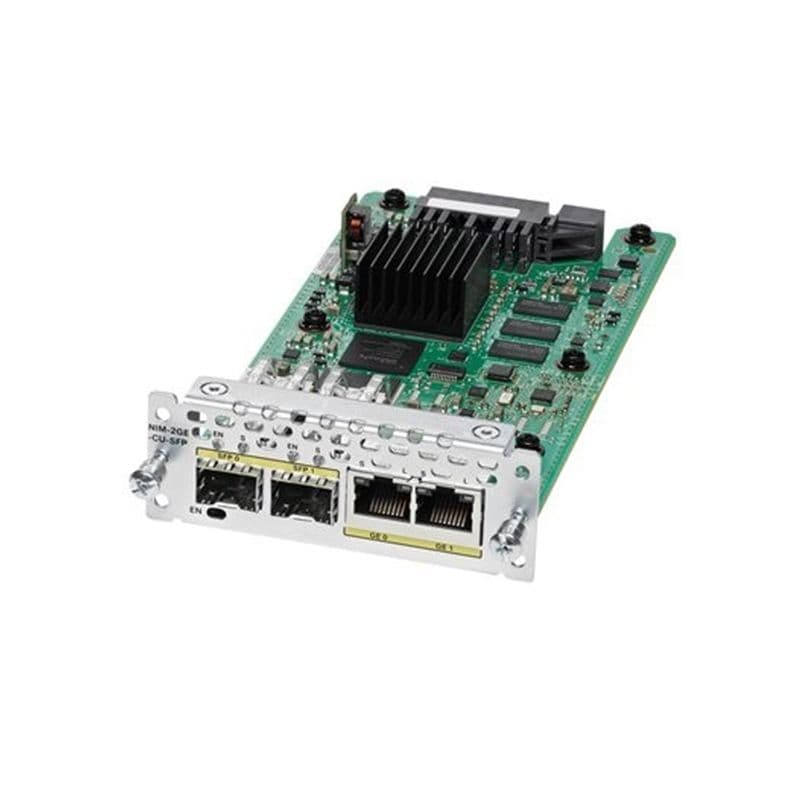 2-port GE WAN NIM, dual-mode RJ45 & SFP "NIM-2GE-CU-SFP="