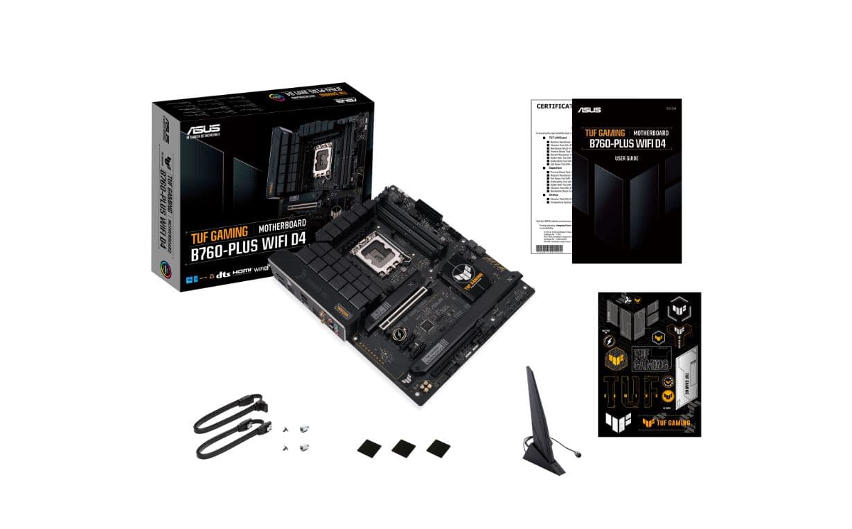 MB ASUS TUF B760-PLUS DDR4 WIFI LGA1700 "TUF B760-PLUS WID4" — miniatură