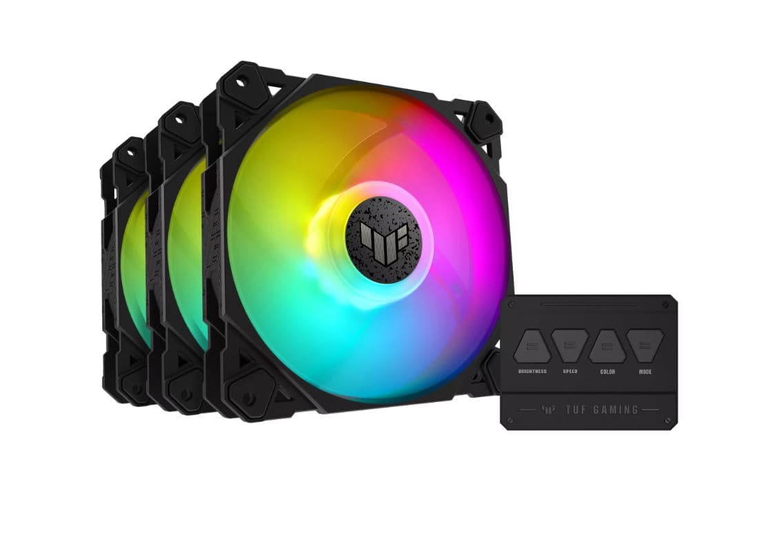Set 3 ventilatoare Asus TUF Gaming TF120 ARGB 3in1 "TUF TF120 ARGB 3N1"