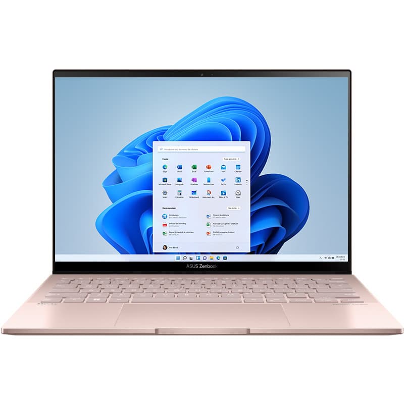 NB Asus 13.3 inch 2.8K Touch AMD Ryzen 7 6800U 4.7 GHz | 16 GB SSD 1 TB Wireless BT Tastatura iluminata | 720p HD cam 1.1 kg WIN 11 Pro Vestige Beige "UM5302TA-LX600X" (
