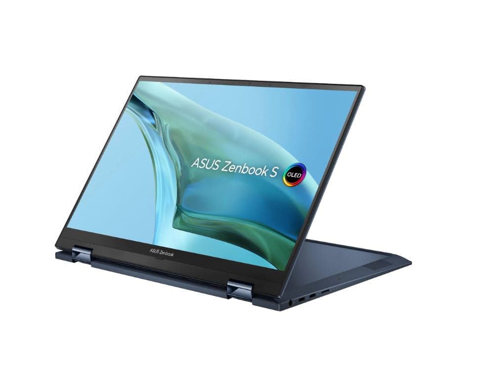 ASUS ZENBOOK FLIP UP5302ZA Intel&nbsp;Core&nbsp;i5-1240P 13.3inch OLED 2.8K 16GB 512GB M.2 NVMe PCIe 4.0 SSD Intel Iris Xe W11H 2Y Blue "UP5302ZA-LX083W" ( — miniatură