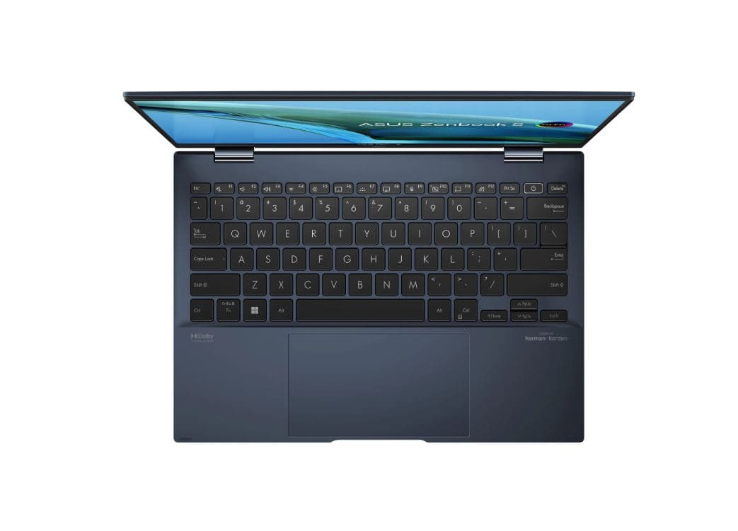 ASUS ZENBOOK FLIP UP5302ZA Intel&nbsp;Core&nbsp;i5-1240P 13.3inch OLED 2.8K 16GB 512GB M.2 NVMe PCIe 4.0 SSD Intel Iris Xe W11H 2Y Blue "UP5302ZA-LX083W" ( — miniatură
