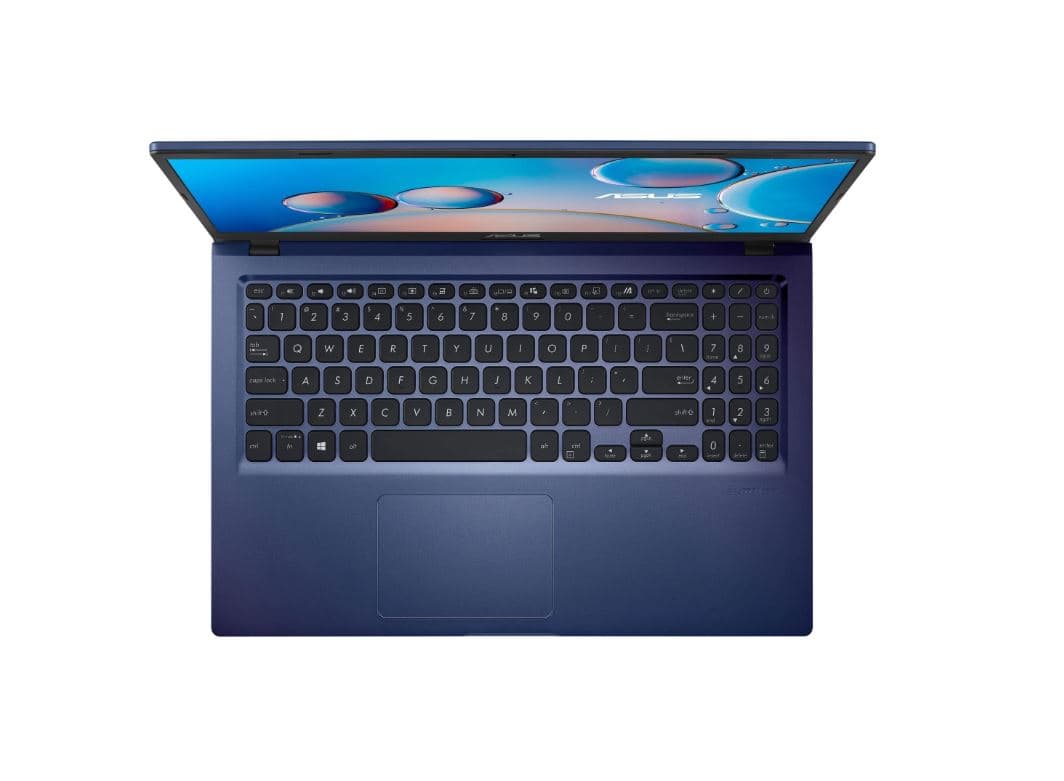 NB Asus 15.6 inch FHD 1920 x 1080 Intel Core i3 1115G4 3.0 GHz | 8 GB SSD 256 GB Wireless BT Li-ion 2 Celule 1xHDMI 1.8 kg WIN 11 Home in S Mode Peacock Blue "X515EA-BQ850W" ( — miniatură