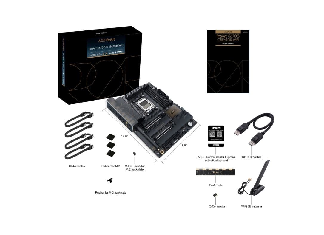 MB ASUS PROART X670E-CREATOR WIFI AM5, "X670E-CREATOR WIFI" — miniatură