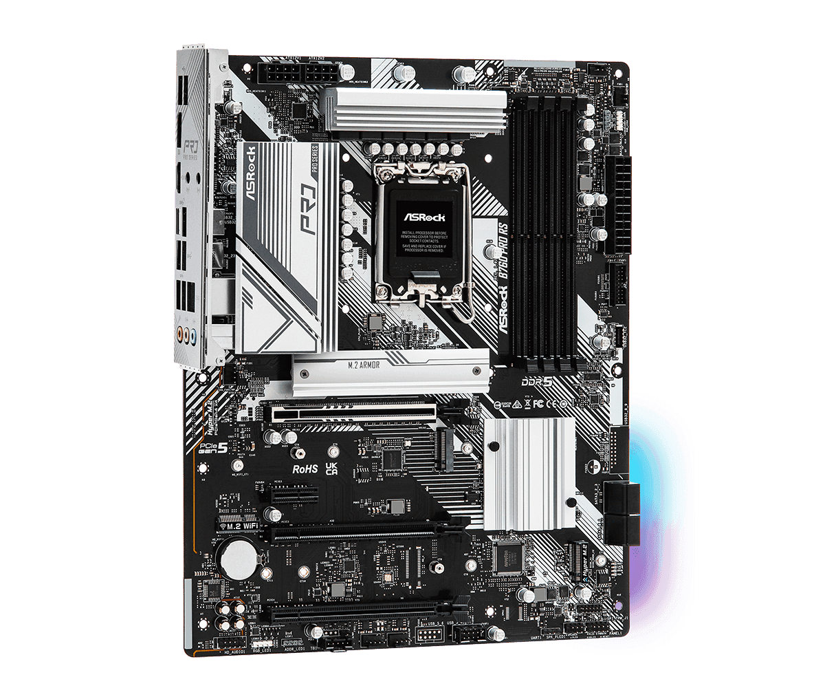 MB Asrock B760 Pro RS LGA1700 "B760 PRO RS" — miniatură