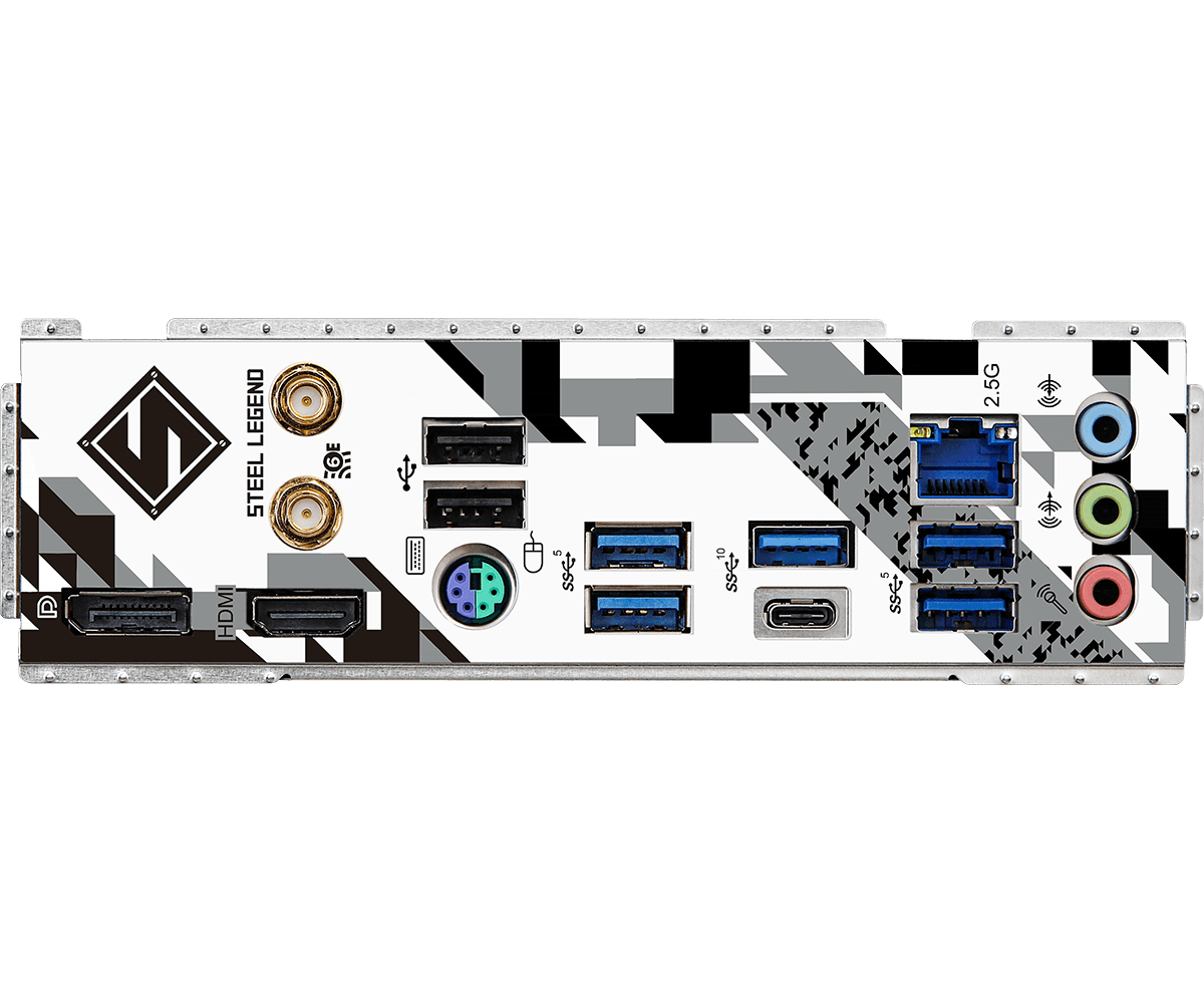 MB Asrock B760M STEEL LEGEN LGA1700 "B760M LEGEND WIFI" — miniatură