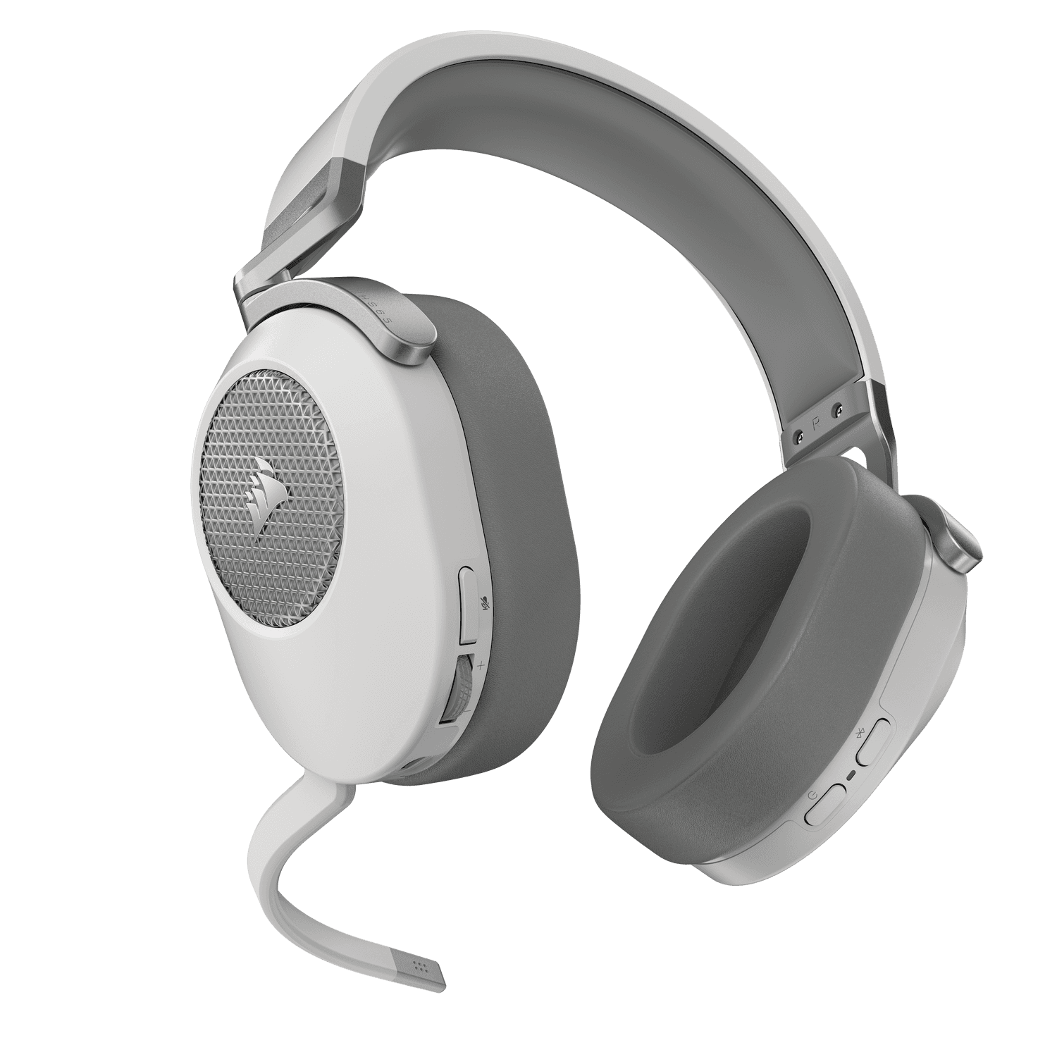 Corsair HS65 WIRELESS Gaming Headset - White "CA-9011286-EU" — miniatură
