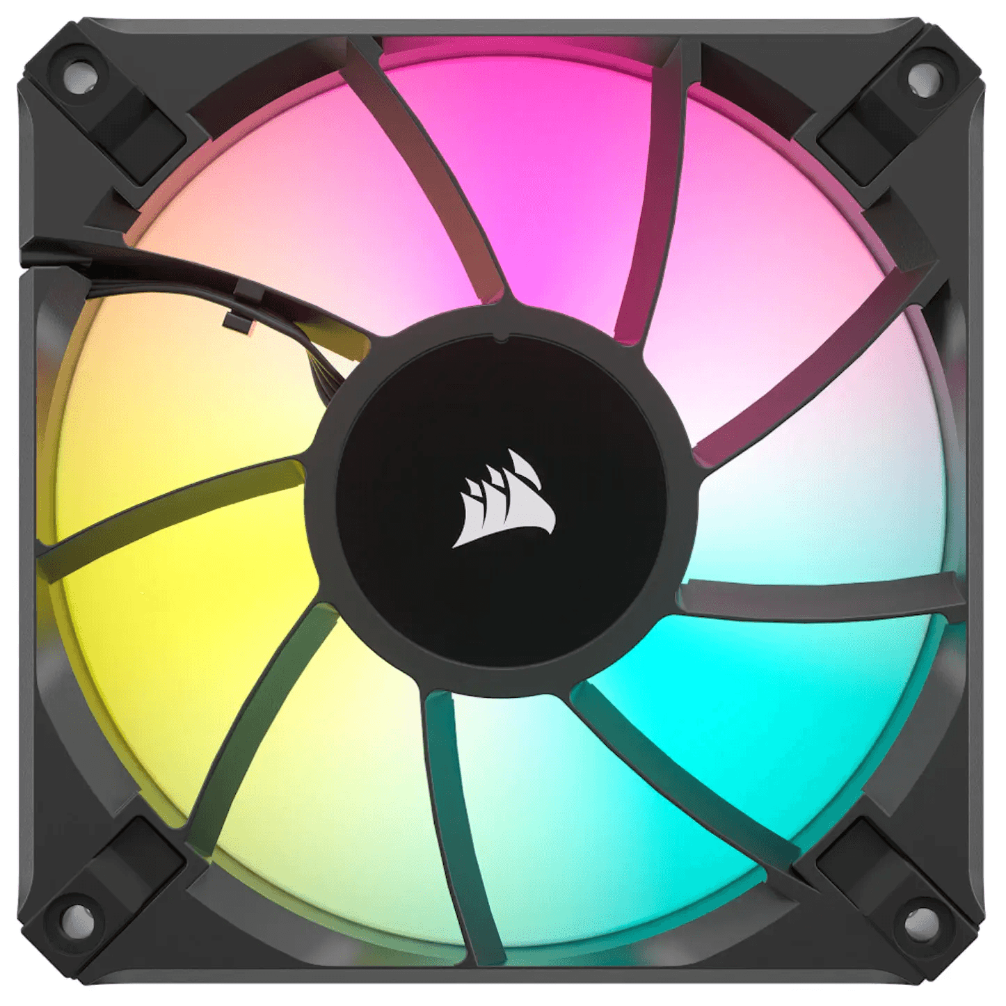 Ventilator Corsair iCUE AF120 RGB ELITE 120mm PWM Triple Fan Kit "CO-9050154-WW" — miniatură