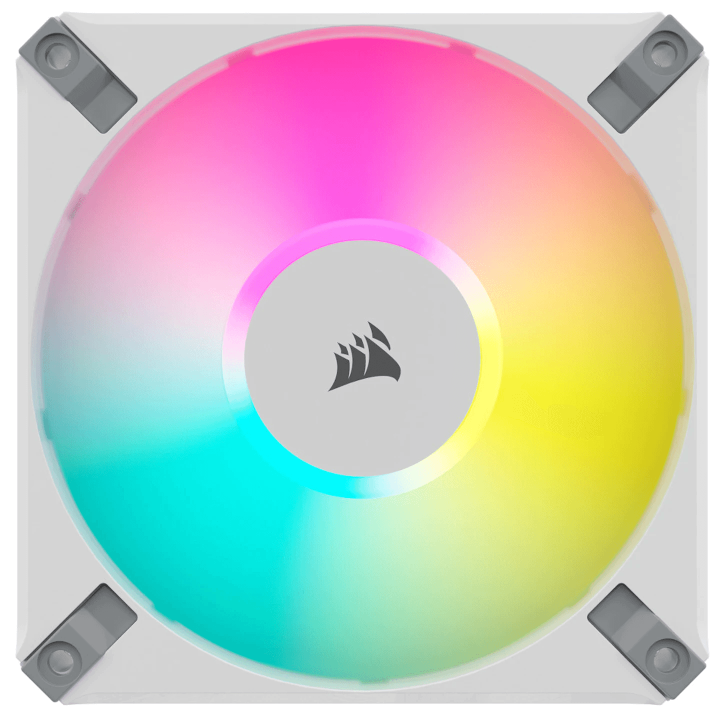 Ventilator Corsair iCUE AF120 RGB ELITE 120mm PWM Fan - White "CO-9050157-WW" — miniatură