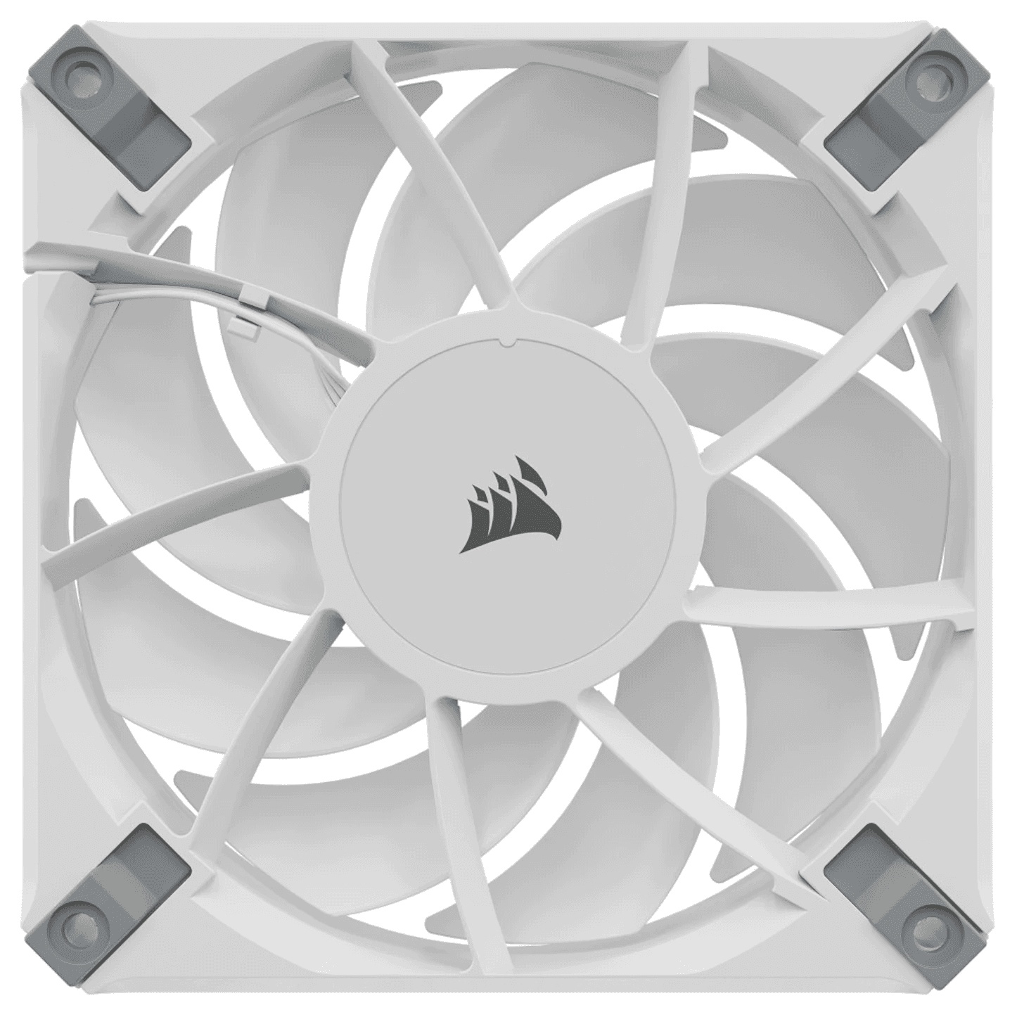 Ventilator Corsair iCUE AF140 RGB ELITE 140mm PWM Fan - White "CO-9050159-WW" — miniatură