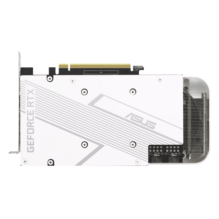 Asus GF Dual RTX 3060 Ti 8G OC White "DUAL-3060TI-O8G6XW" — miniatură