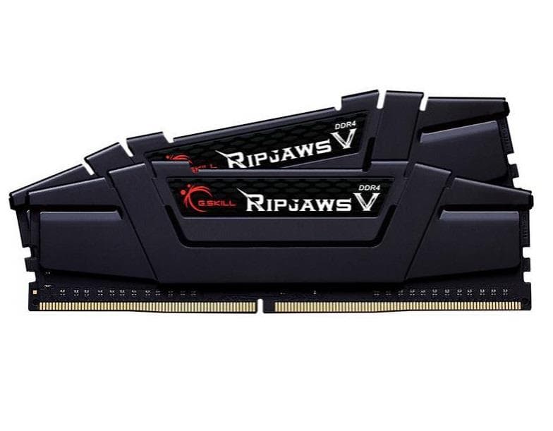 Memorie DDR G.Skill - gaming "Ripjaws V" DDR4 64GB frecventa 3600 MHz, 32GB x 2 module, radiator, latenta CL16, "F4-3600C16D-64GVK"