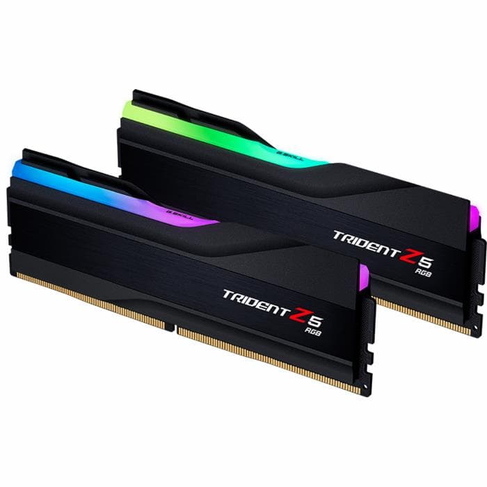 Memorie DDR G.Skill - gaming "Trident Z5 RGB" DDR5 32GB frecventa 6000 Mhz, 16GB x 2 module, radiator,iluminare, latenta CL40, "F5-6000J4040F16GX2-TZ5RK"