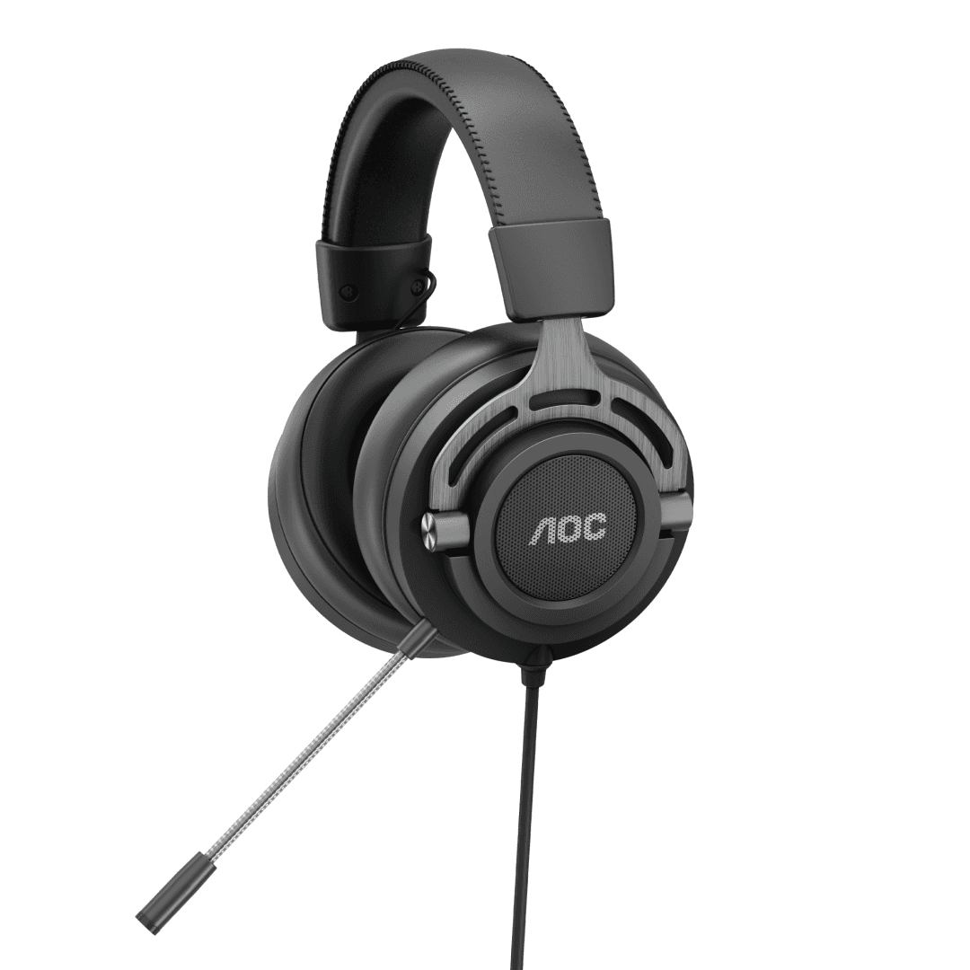 Casti cu micr. AOC GH200, fir, stereo "GH200" — miniatură