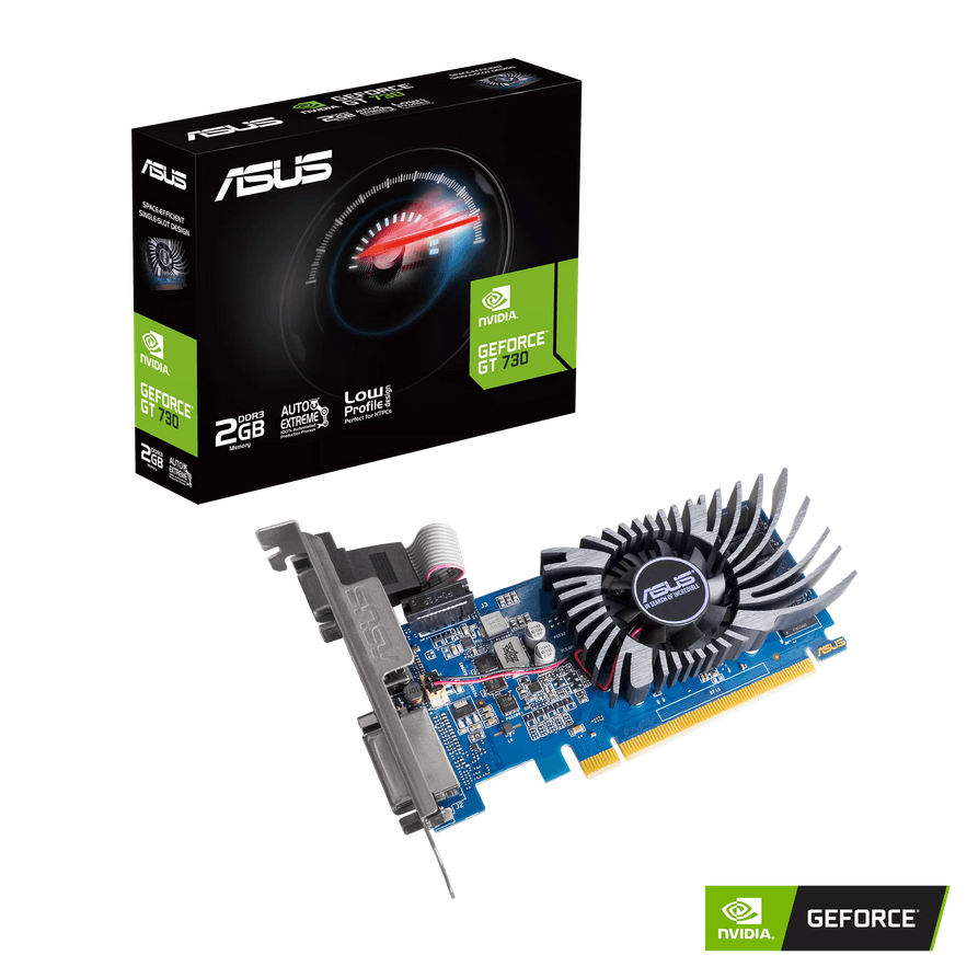 VGA AS GEFORCE GT 730 2GB DDR3 EVO "GT730-2GD3-BRK-EVO"