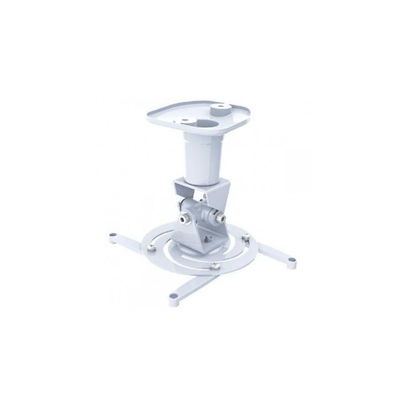 Suport proiector de tavan Techly, 360 grade, 10kg, Alb, ICA-PM 100WH "ICA-PM100WH"