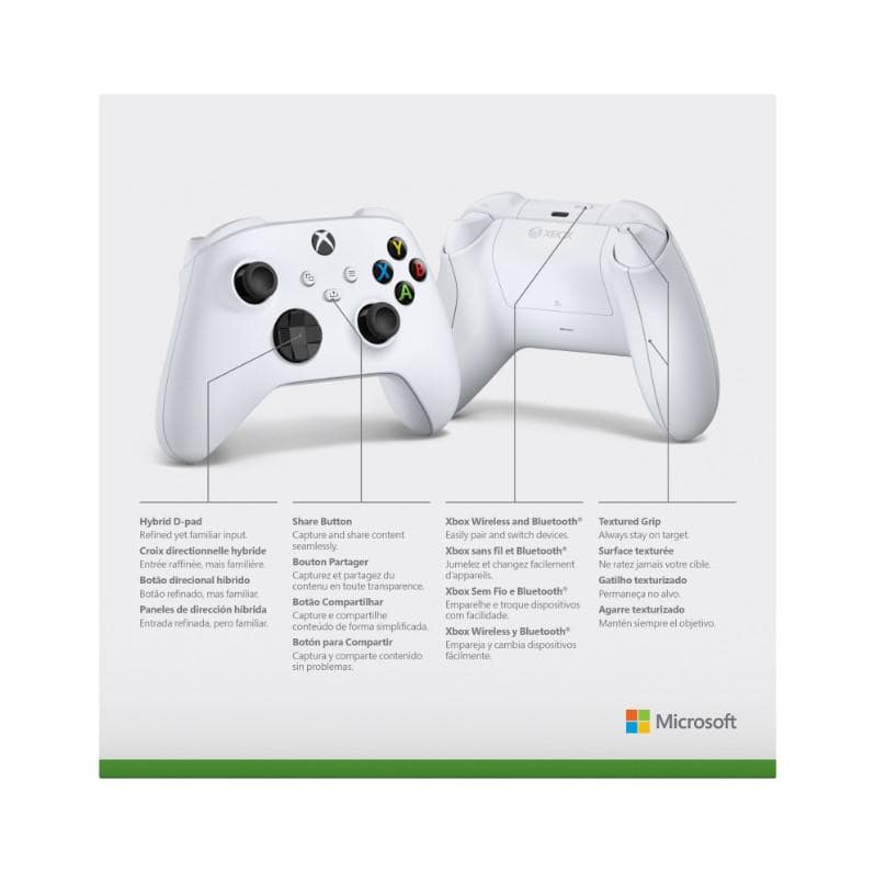 MS XBOX SERIES X WIRELESS CONTROLLER WH "MS-889842611564" — miniatură