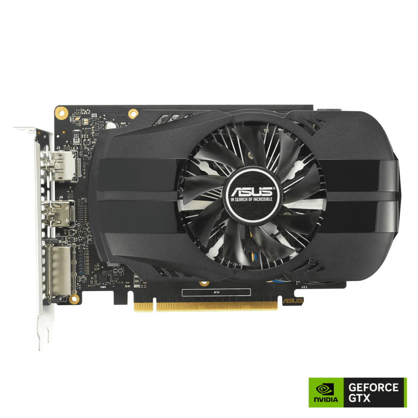 VGA ASUS GF PHOENIX GTX 1650 OC 4GB EVO "PH-GTX1650-O4GD6E" — miniatură
