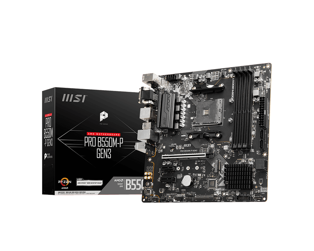 MB MSI PRO B550M-P GEN3 AM4 DDR4 "PRO B550M-P GEN3"