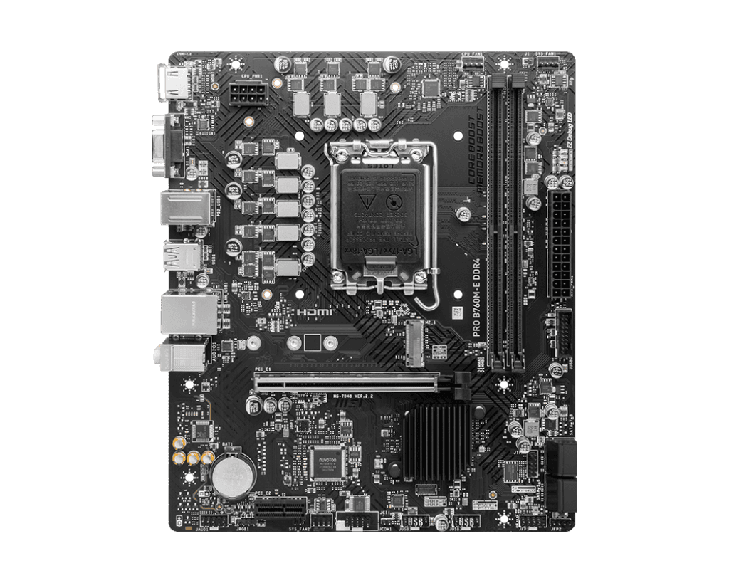 MB MSI PRO B760M-E DDR4 LGA1700 "PRO B760M-E DDR4" — miniatură