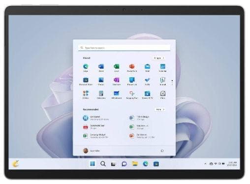MS Surface Pro 9 13" I7 16/256GB W11P P "QIM-00004" — miniatură