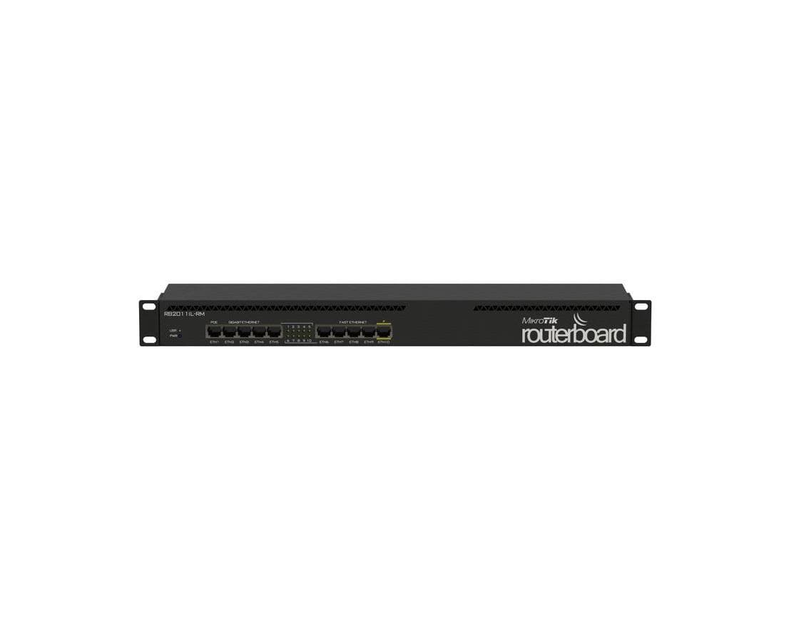 MIKROTIK ROUTER 5LAN GB 5LAN FE 1U "RB2011IL-RM"
