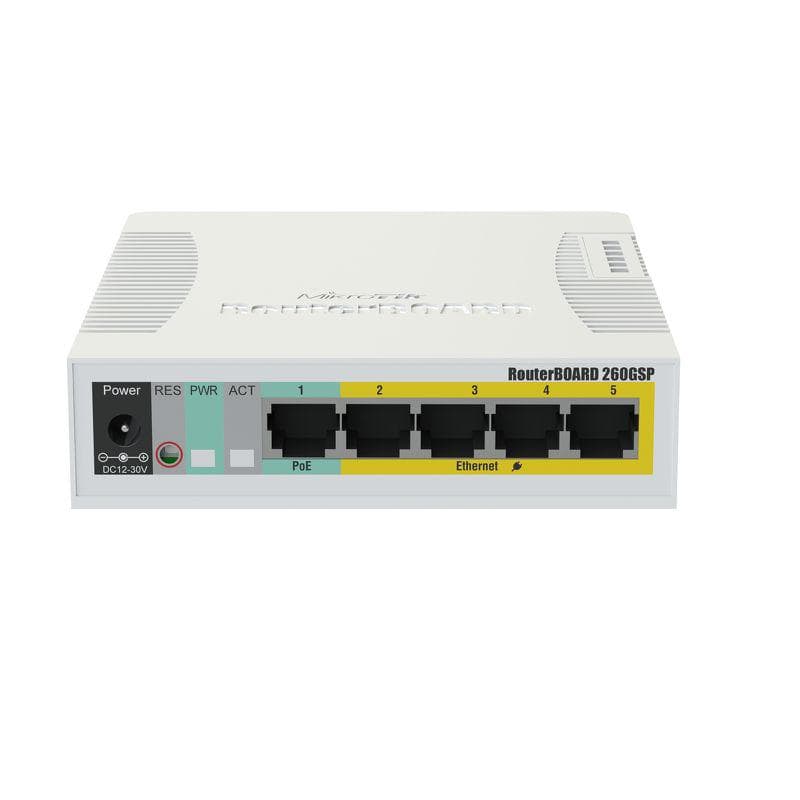 MC SOHO SWITCH ROUTERBOARD 5XGE, 1XSFP "RB260GSP"