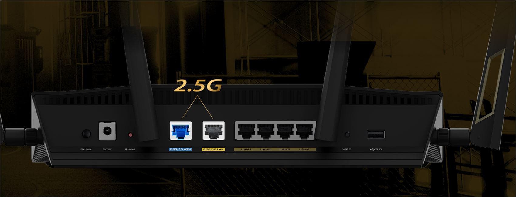 ASUS ROUTER AX6000 DUAL-BAND RTAX88U PRO "RT-AX88U PRO" — miniatură