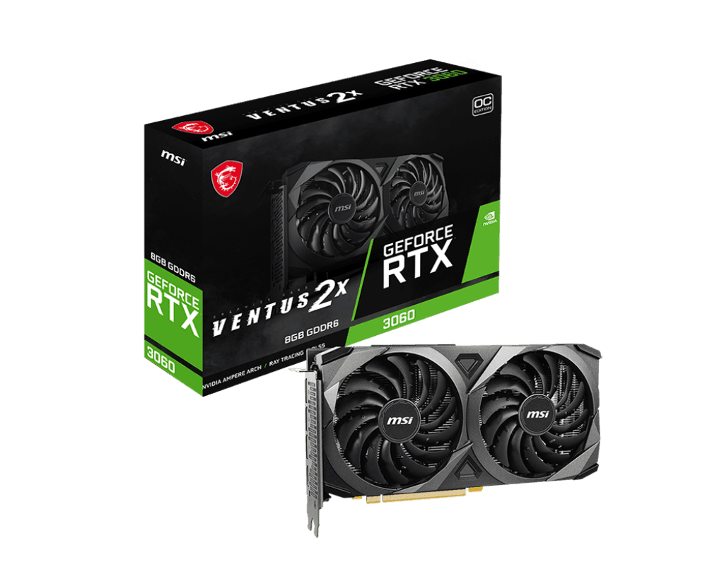 MSI GeForce RTX 3060 VENTUS 2X 8G OC "RTX3060V 2X 8G OC"