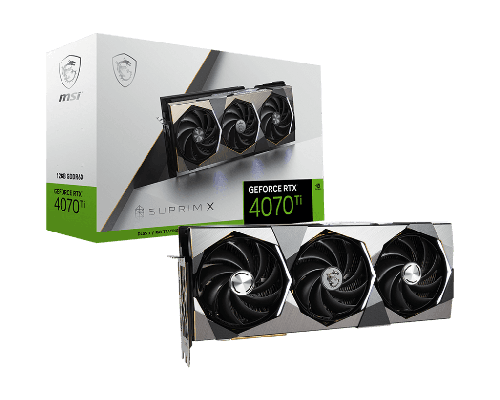MSI GeForce RTX 4070 Ti SUPRIM X 12G "RTX4070TI SUPRIM X"
