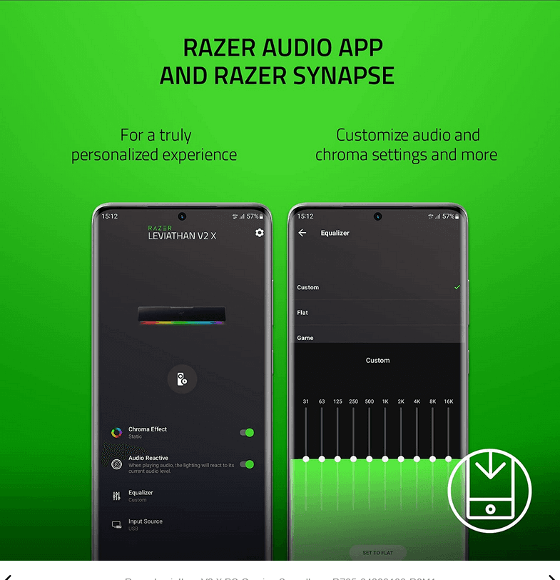 Razer Leviathan V2 X "RZ05-04280100-R3M1" — miniatură