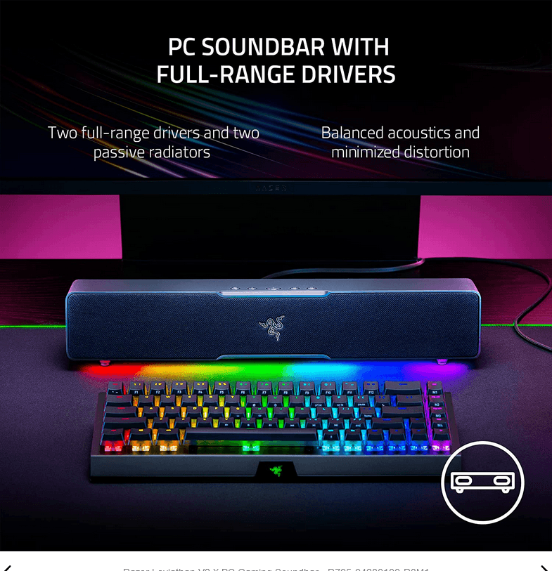 Razer Leviathan V2 X "RZ05-04280100-R3M1" — miniatură