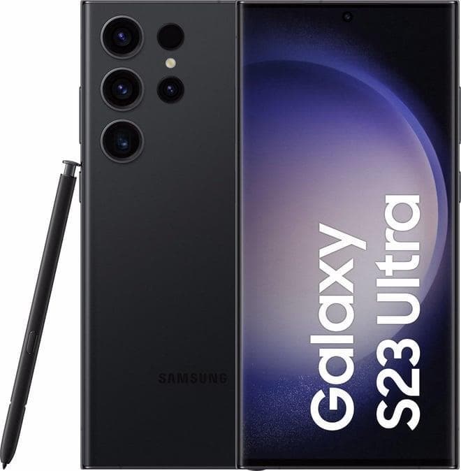 Samsung Galaxy S23 Ultra DS Phantom Black 5G/6.8"/OC/12GB/512GB/12MP/200MP+12MP+10MP+10MP/5000mAh + S Pen "SM-S918BZKHEUE"