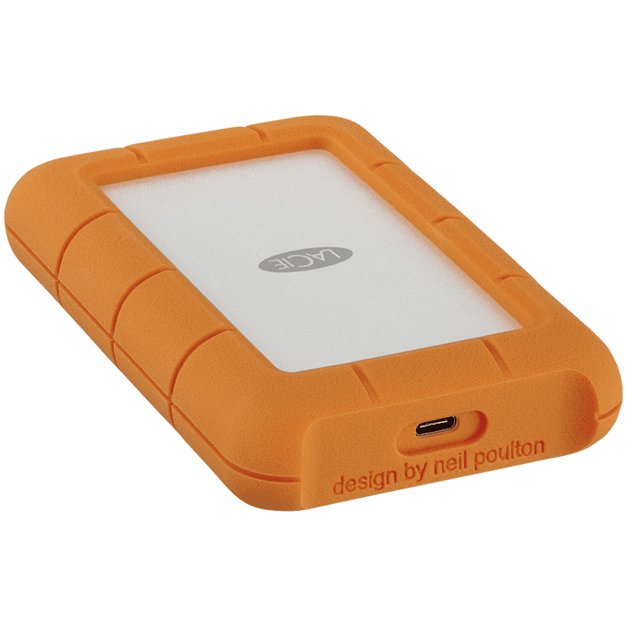 SSD Extern LaCie Rugged 4TB, USB 3.2 Gen2 Type C, FireCuda NVMe inside, IP67,self-encrypting technology, Rescue Data Recovery Services 5 ani, Orange "STHR4000800"