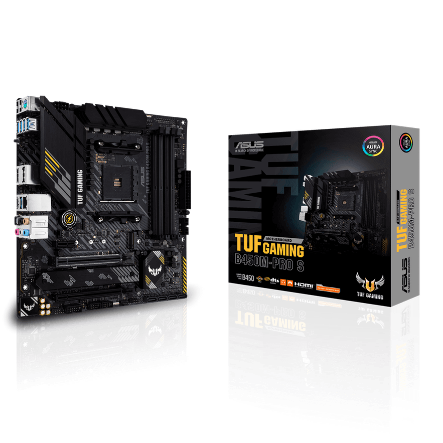 MB ASUS TUF B450M-PRO S AM4 DDR4 "TUF B450M-PRO S"