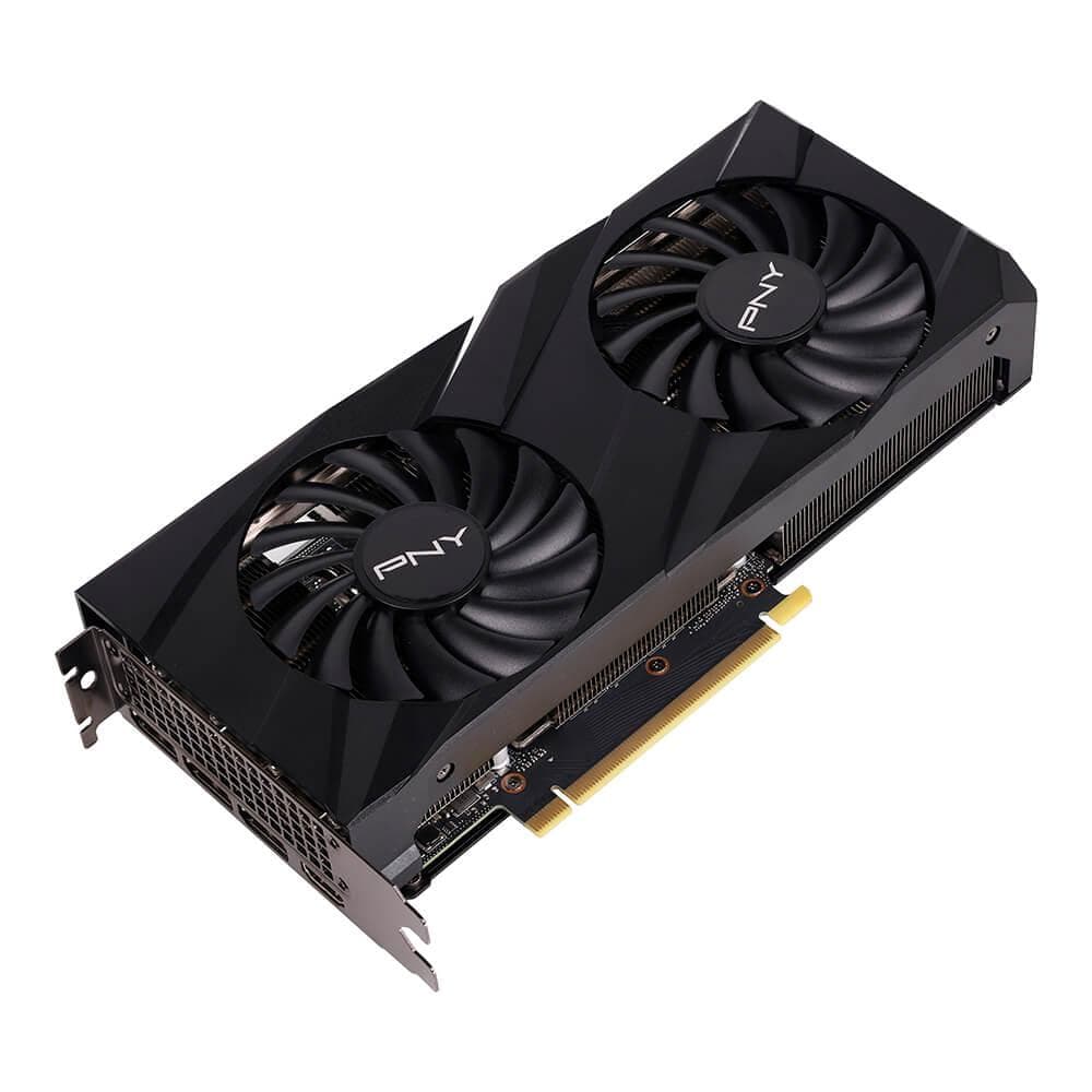 VGA PNY GeForce RTX 3060 8GB Verto Dual "VCG30608DFBPB1" — miniatură