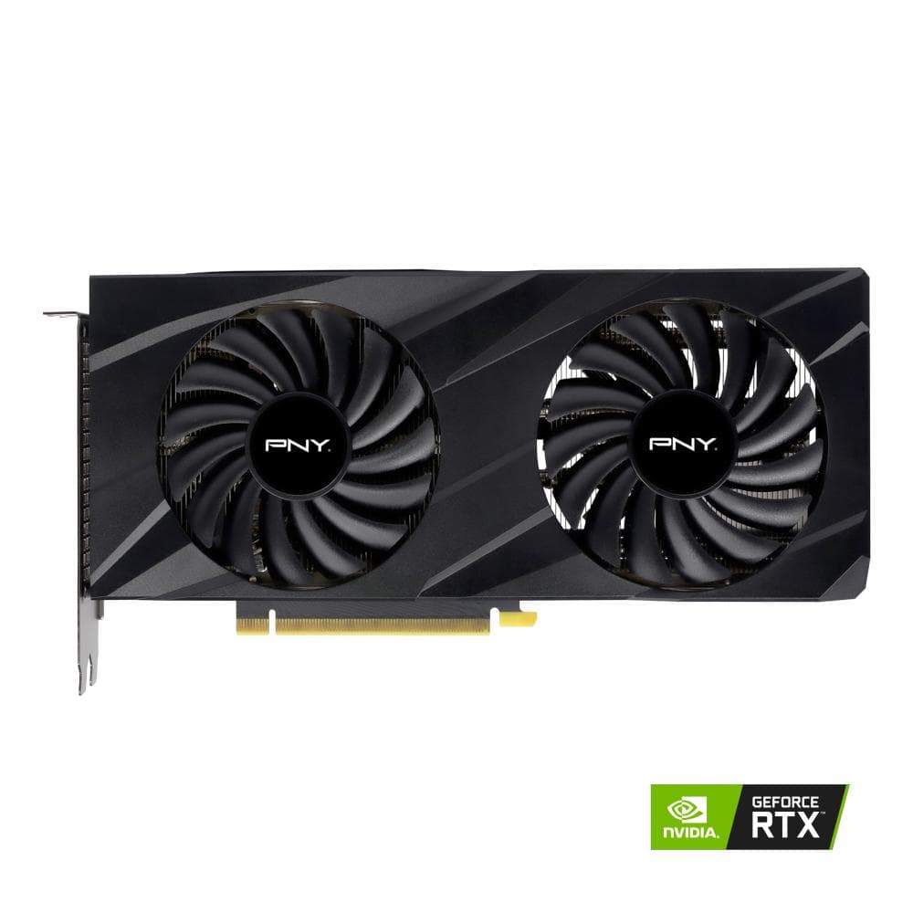 VGA PNY GeForce RTX 3060Ti 8G Verto Dual "VCG3060T8LDFBPB1" — miniatură