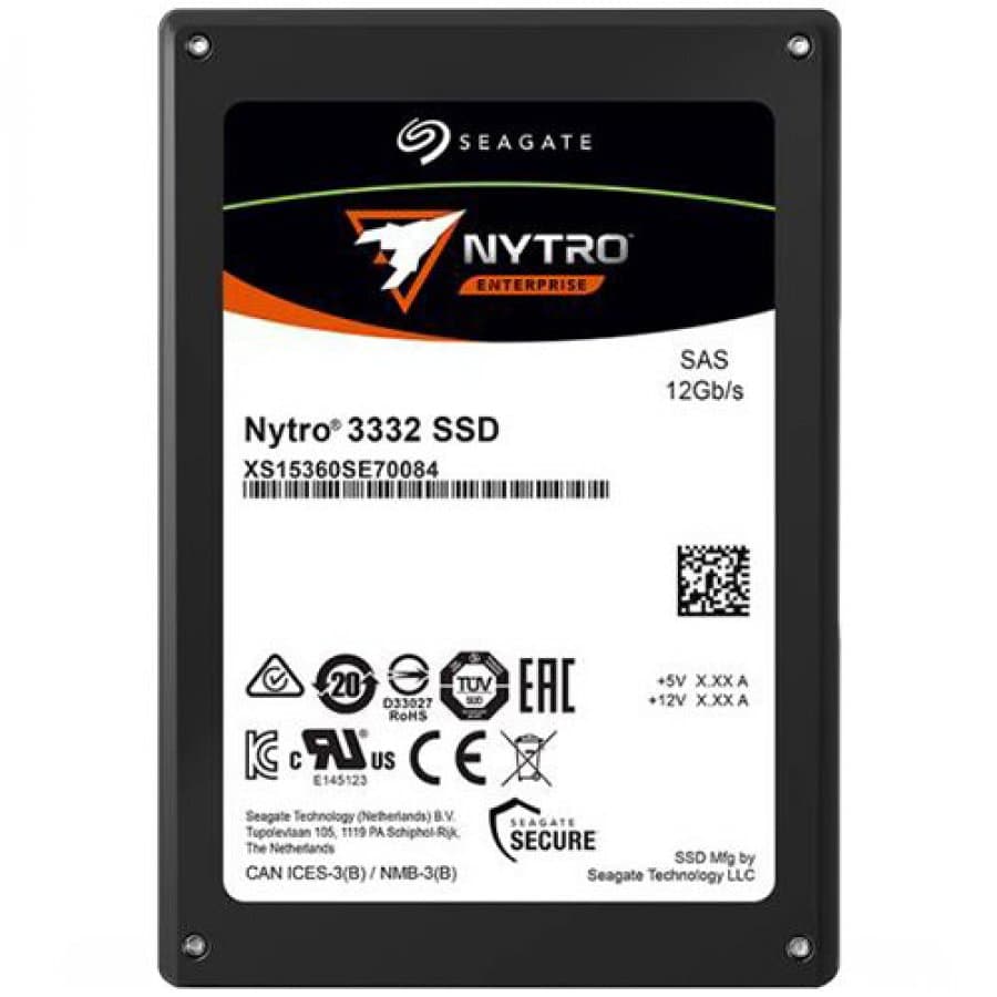 SSD Server SEAGATE Nytro 3332 1.92TB SAS Dual port, 3D eTLC, 2.5x15mm, Read/Write: 2200/1650 MBps, IOPS 230K/85K, TBW 3500, DWPD 1-EOL->XS1920SE70045 "XS1920SE70084"