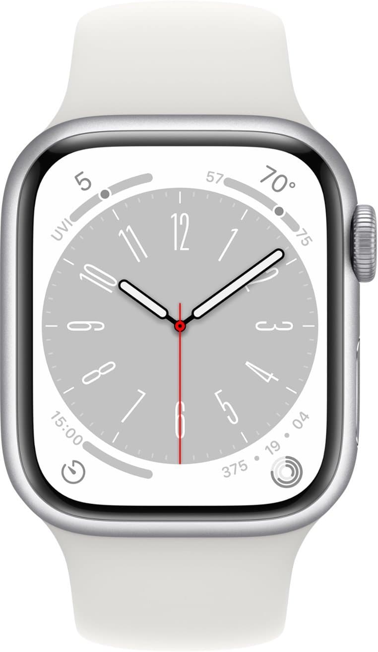 Apple Watch S8 GPS 41mm Silver "MP6L3" — miniatură