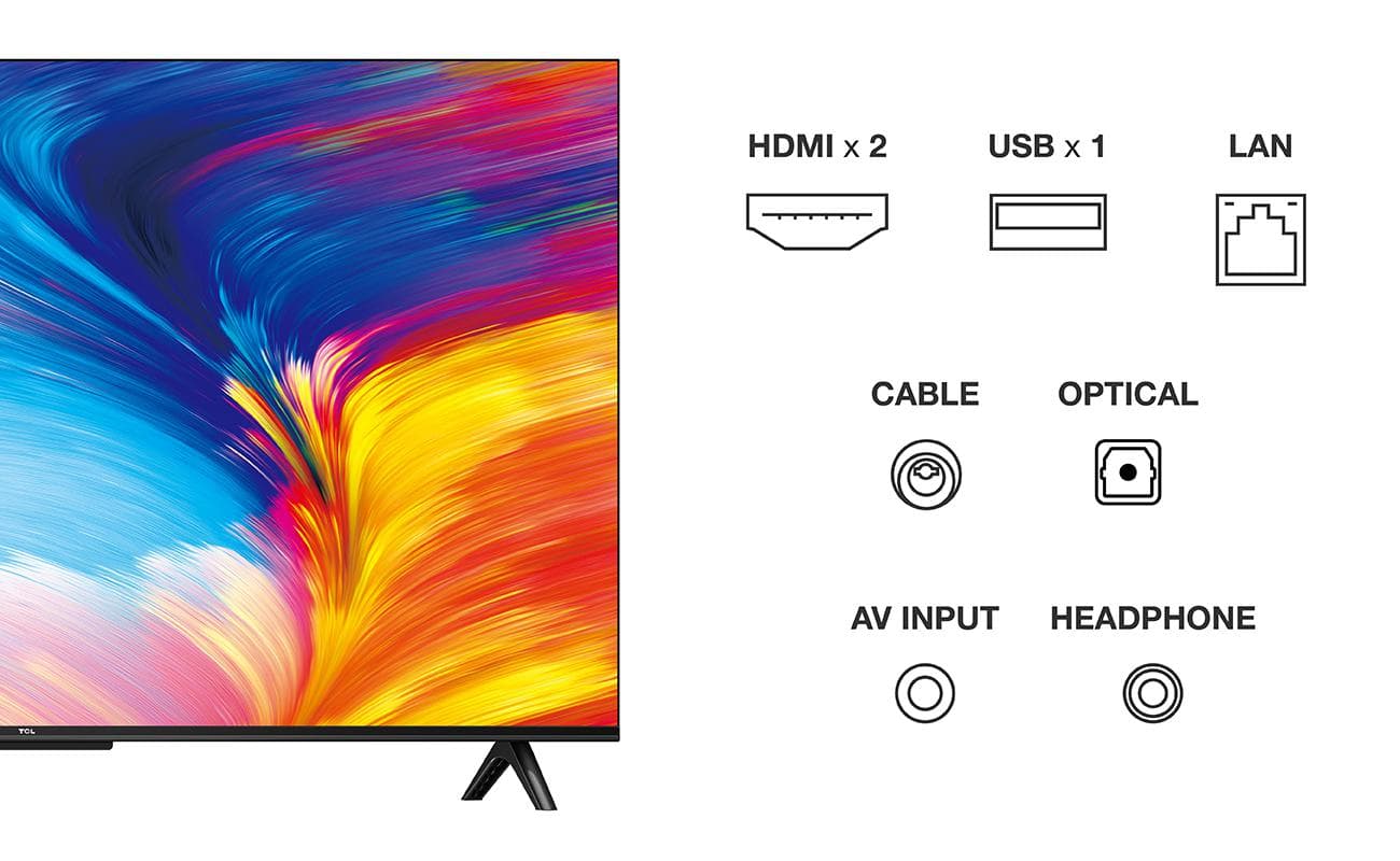 Smart TV TCL 43P635(2022) 43"-108CM "43P635" — miniatură