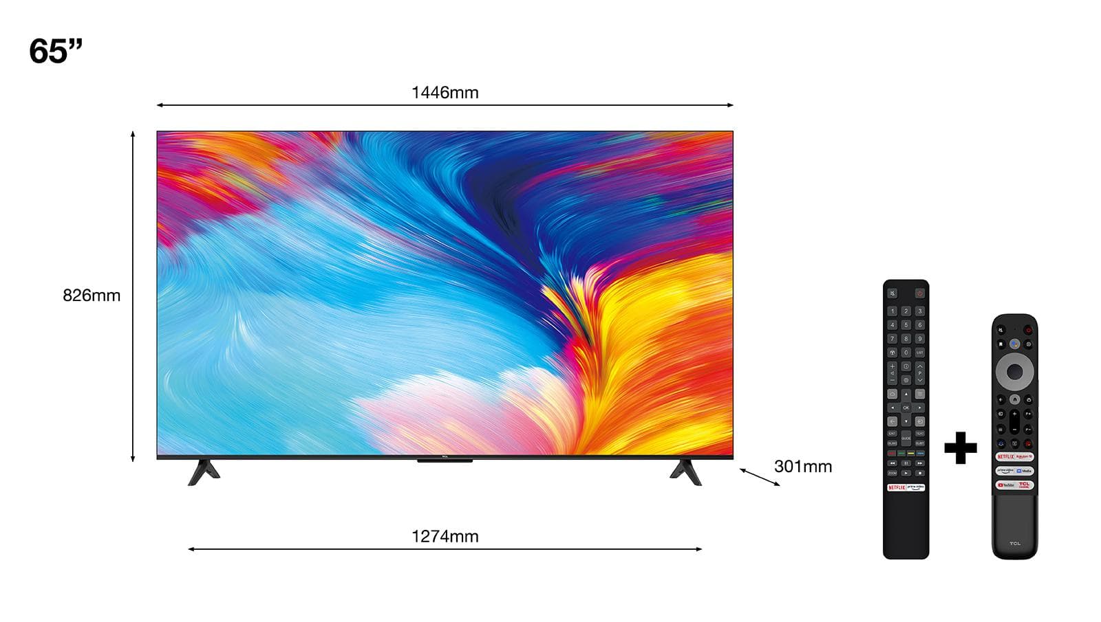 Smart TV TCL 65P635(2022) 65"-164CM "65P635" — miniatură