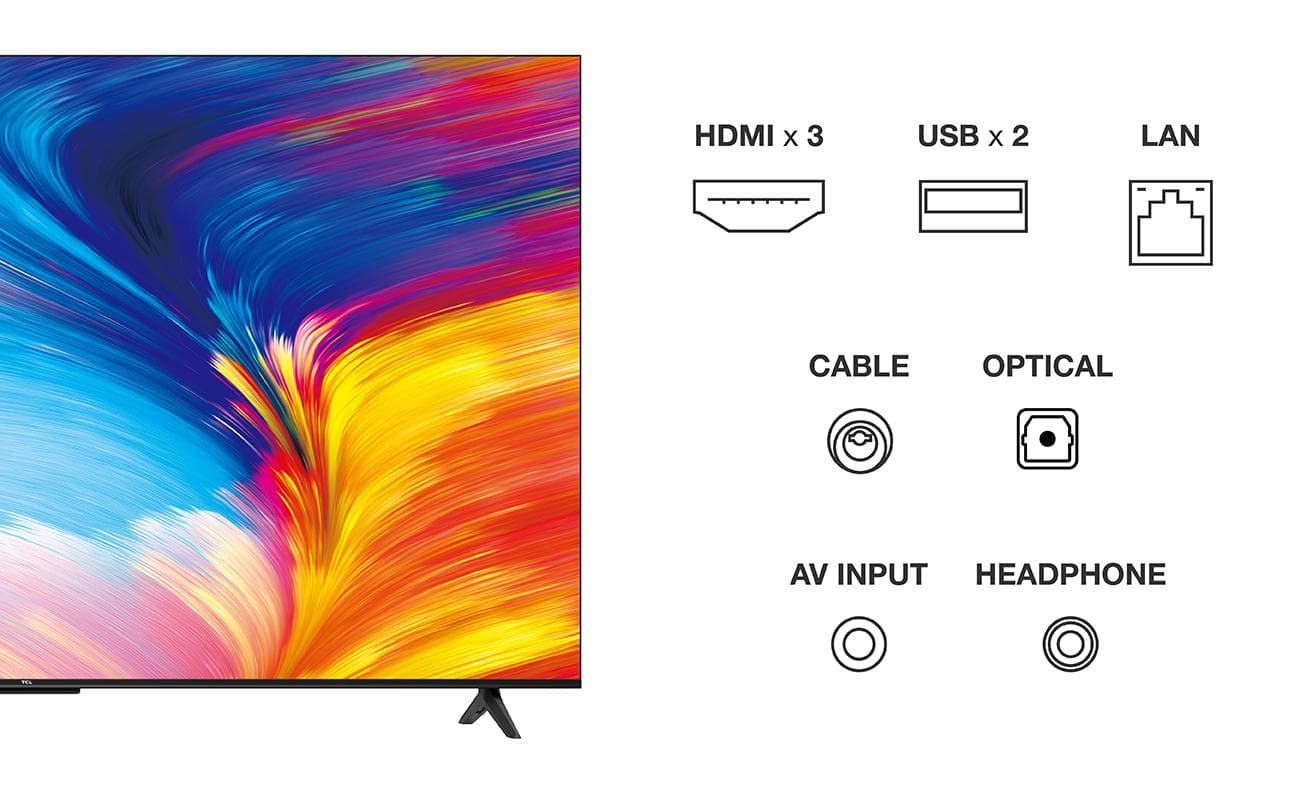 Smart TV TCL 65P635(2022) 65"-164CM "65P635" — miniatură