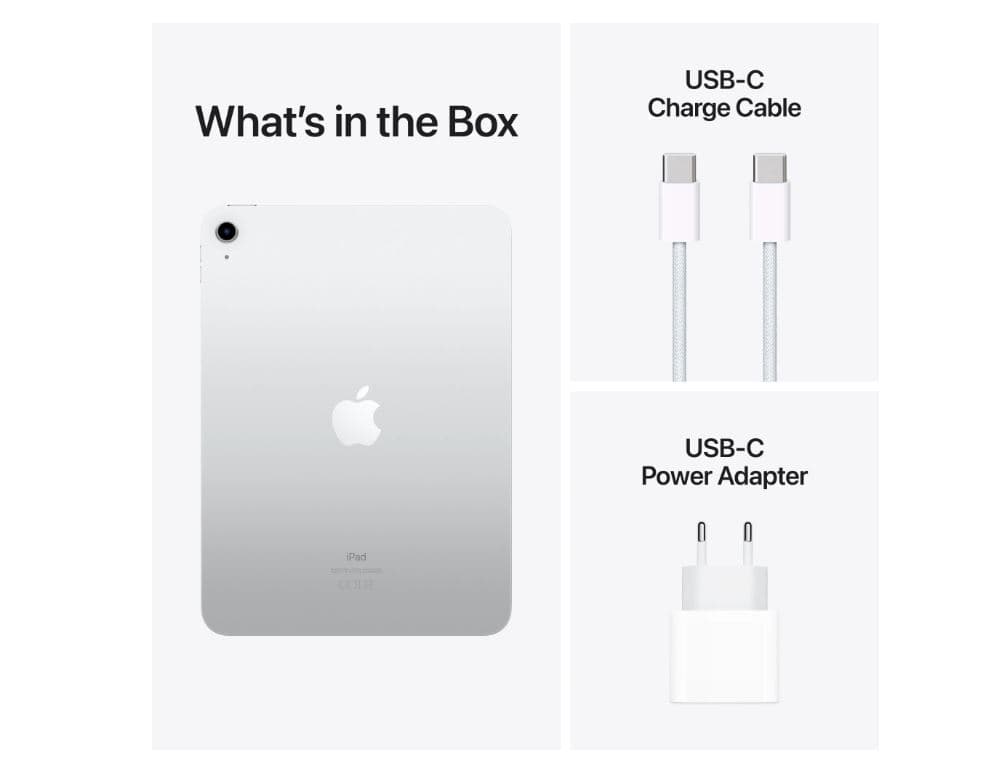 Apple iPad 9 10.2" Wi-Fi 64GB Silver "MK2L3LL/A" — miniatură
