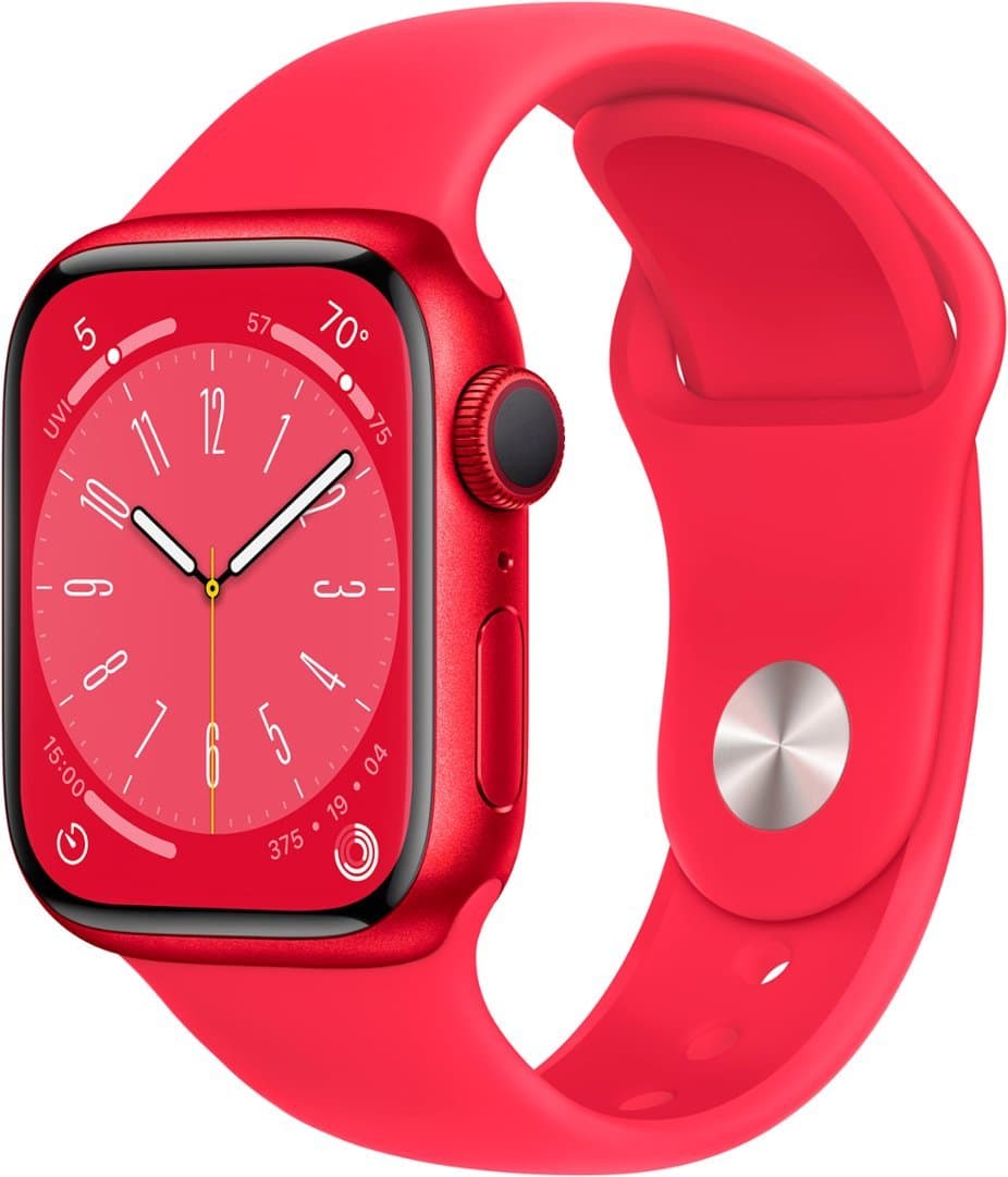 Apple Watch S8 GPS 41mm (PRODUCT)RED "MNUG3"