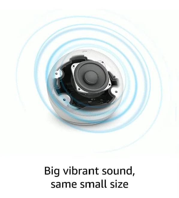 Amazon Echo Dot 5, Boxa cu ceas, Blue "B09B8RVKGW" — miniatură