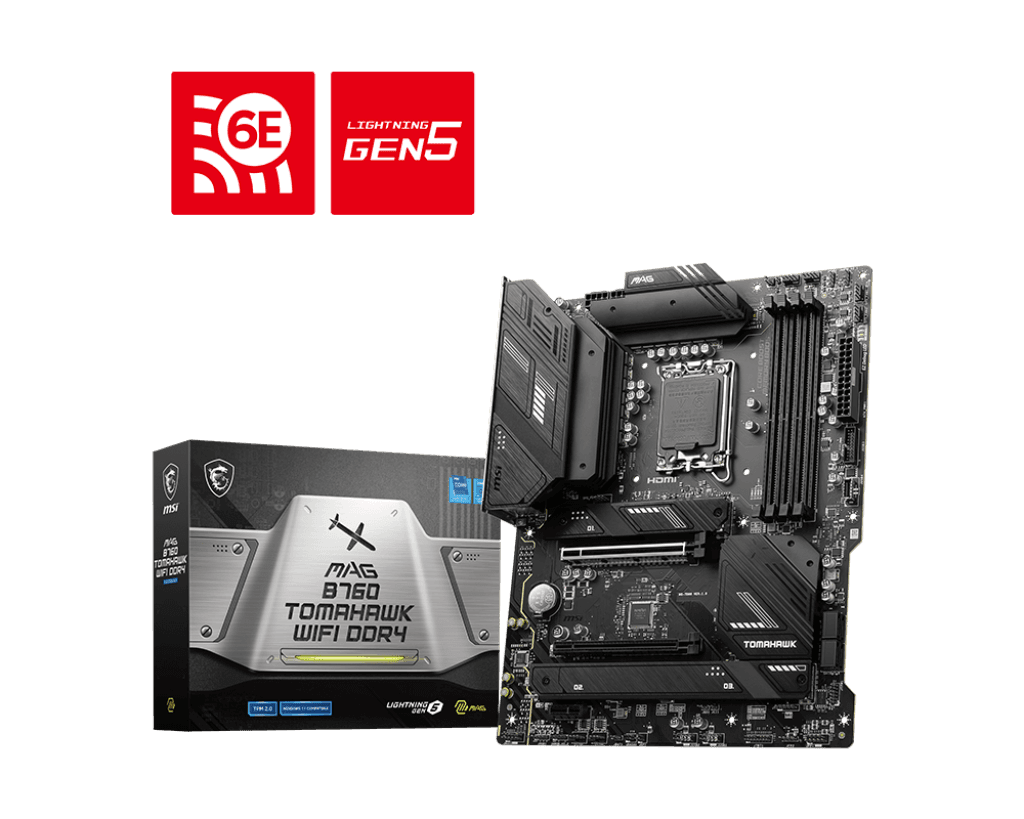 MB MSI MAG B760 TOMAHAWK WIFI LGA1700 D4 "B760 TOMAHAWK WID4"