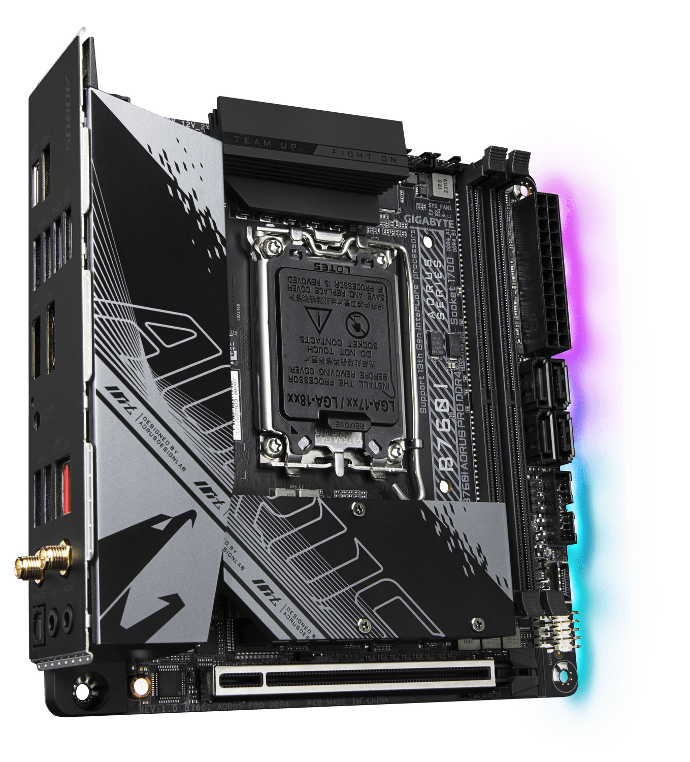 Placa de baza GIGABYTE B760I AORUS PRO DDR4 "B760I AORUS PRO DDR4" — miniatură