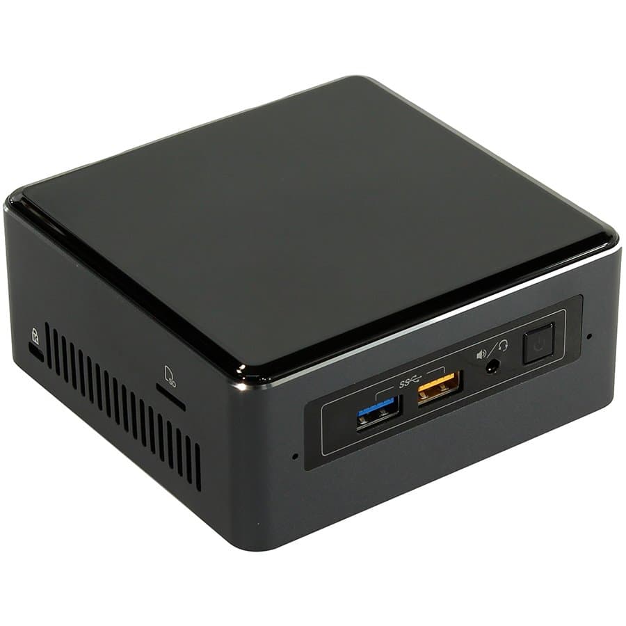 Boxed Intel NUC Kit, NUC7CJYHN, w/ no codec, no cord, single pack "BOXNUC7CJYHN"